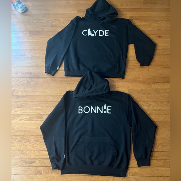 “Clyde and Bonnie” set of hoodies - Picture 6 of 6